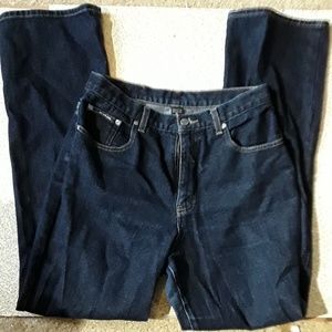 NY Jeans by NY&Co. Bootcut average dark denim sz10